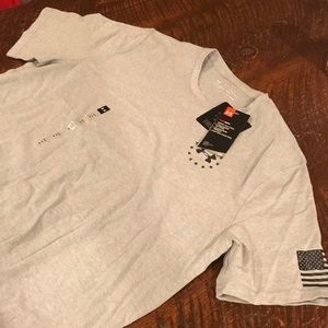 Under Armour T-Shirt. Freedom T-shirt Medium